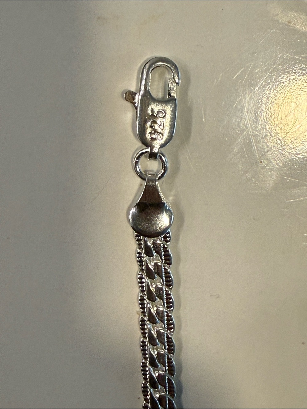 Women’s Sterling Silver Necklace & Bracelet - Set